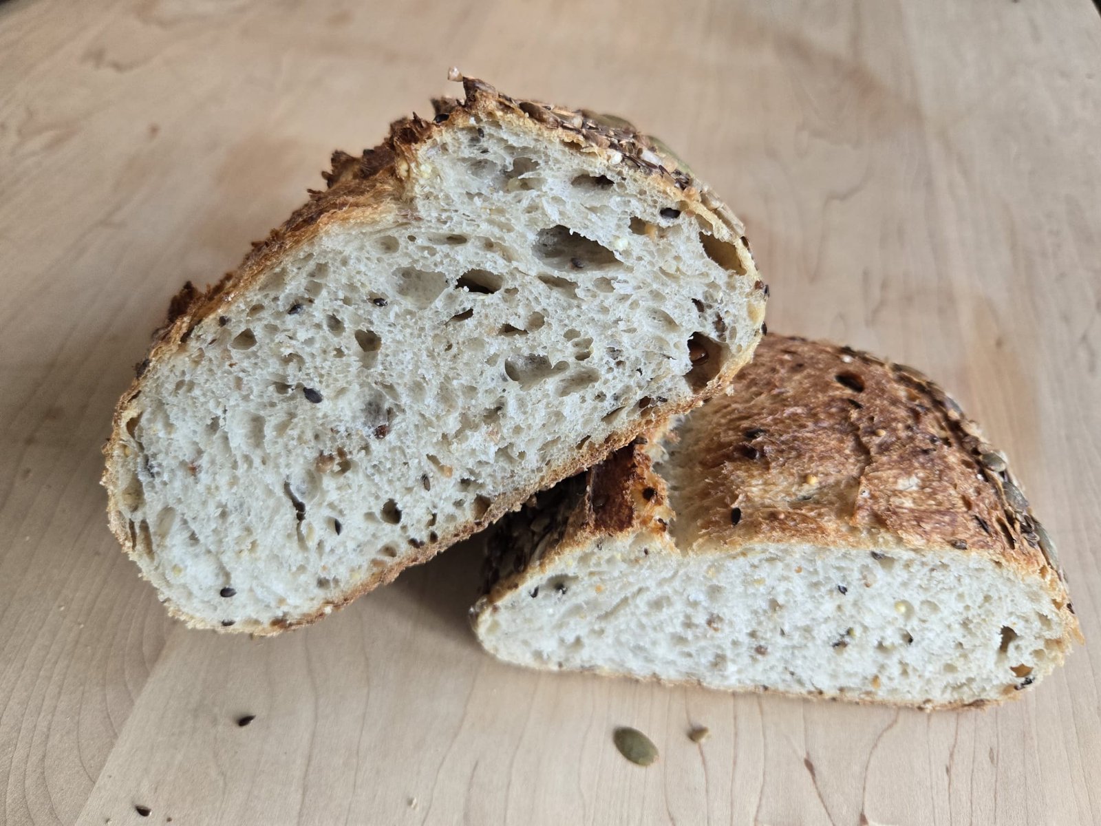 Ancient Grain & Seeded Sourdough Bread 700g - Image 5