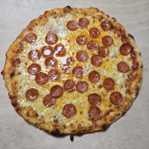 Sourdough Pepperoni Pizza